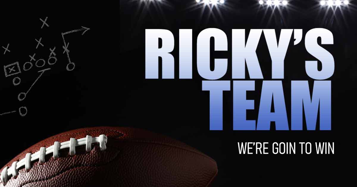 
                    Ricky's Team - Logo - Jones 2k Productions